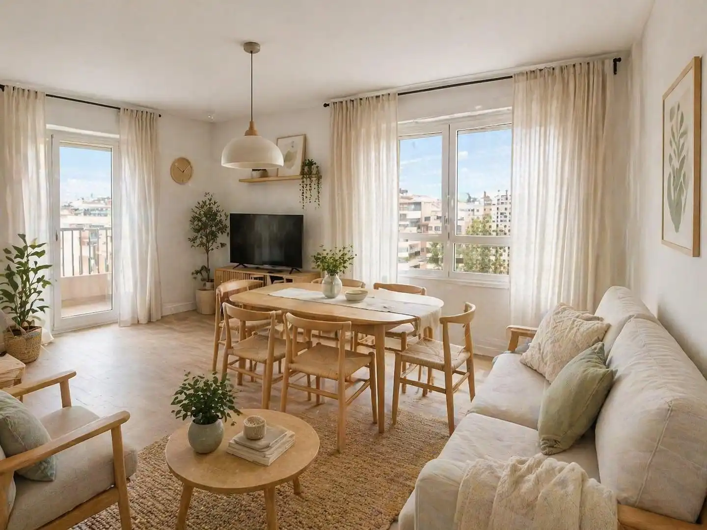 Sala de estar de Piso en venta en Águilas con Balcón