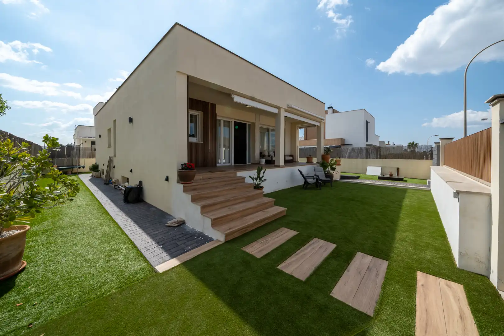 Jardí de Casa o xalet en venda en Marratxí amb Aire condicionat, Calefacció i Jardí privat
