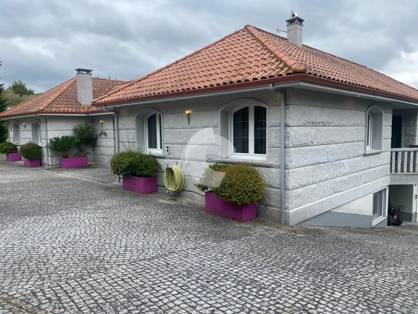 Vista exterior de Casa o chalet en venta en Xunqueira de Ambía con Calefacción, Jardín privado y Terraza
