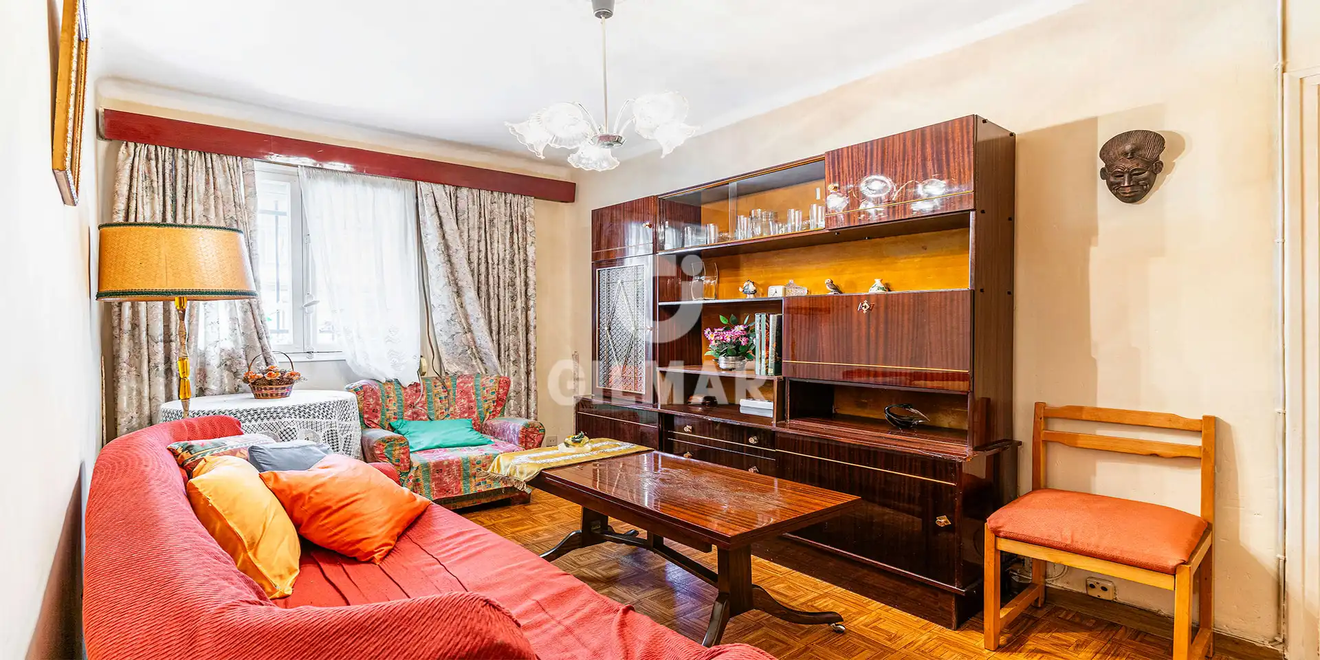 Living room of Flat for sale in Madrid