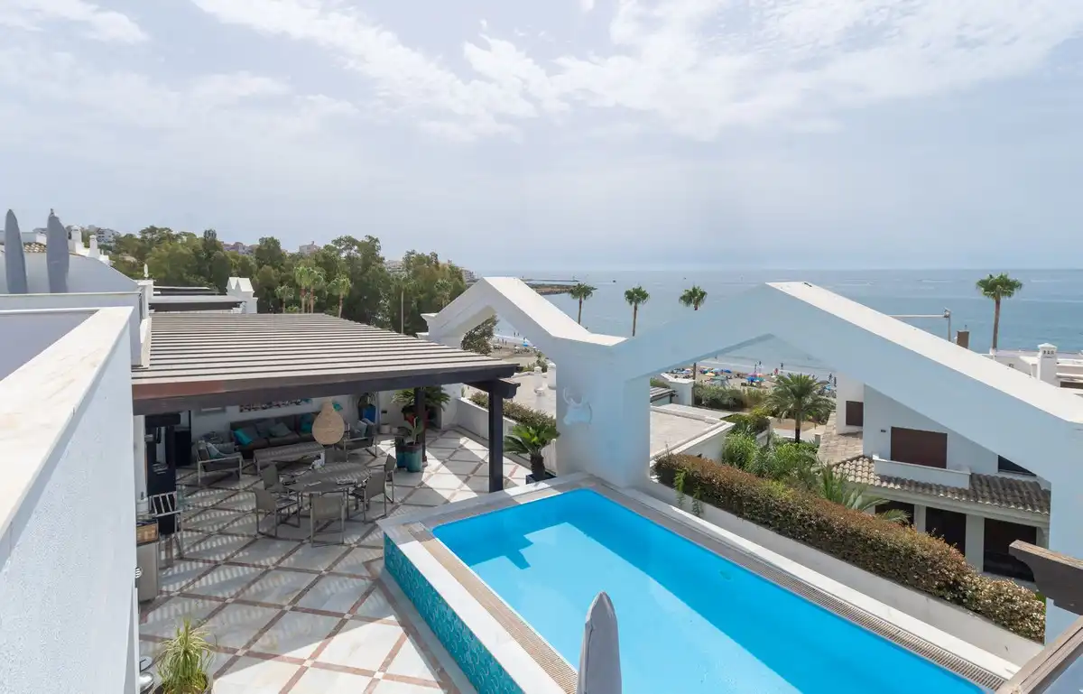 Duplex avec piscine à vendre à Estepona Pueblo, imagen 30