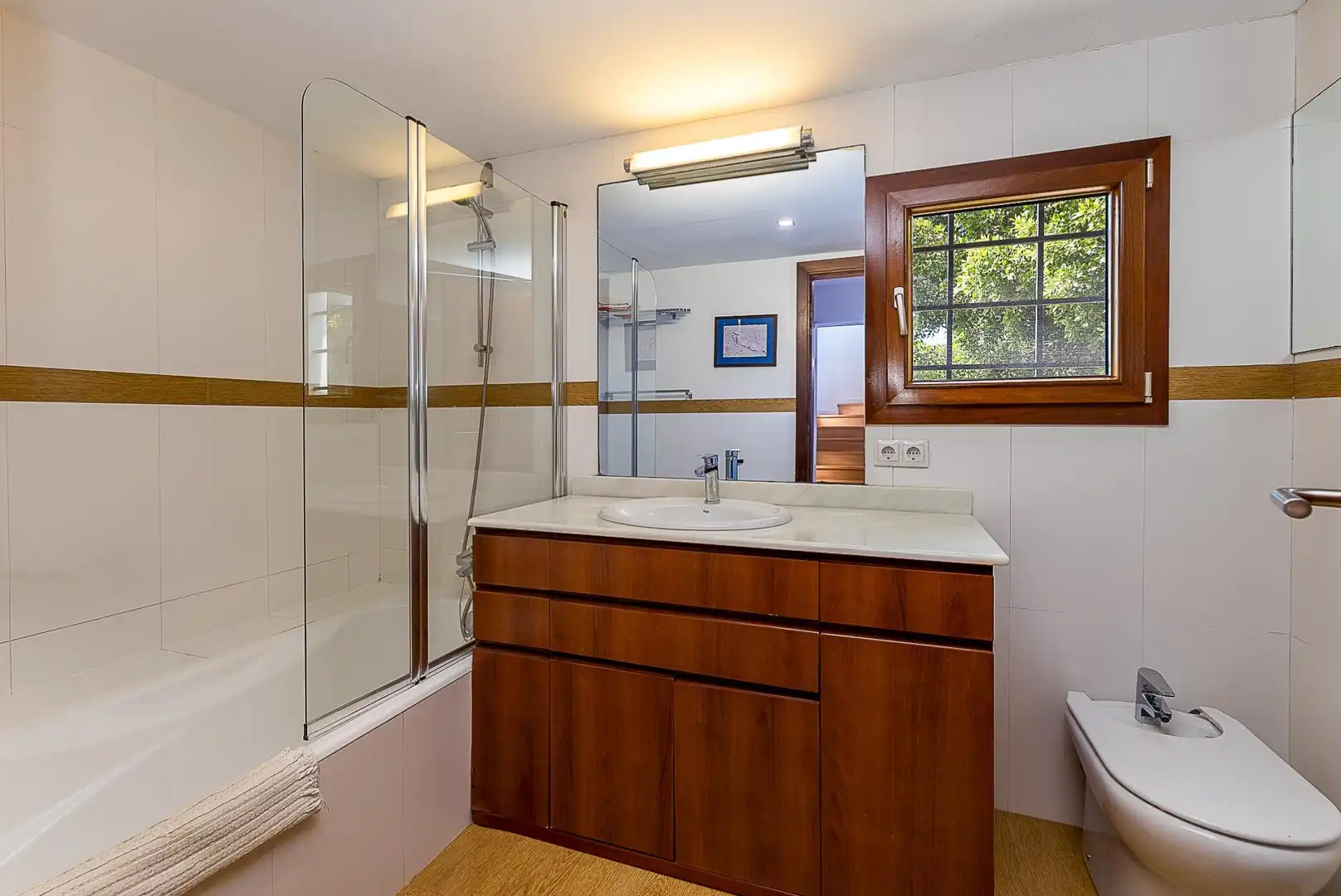 Bany de Casa o xalet en venda en  Palma de Mallorca amb Aire condicionat, Jardí privat i Terrassa