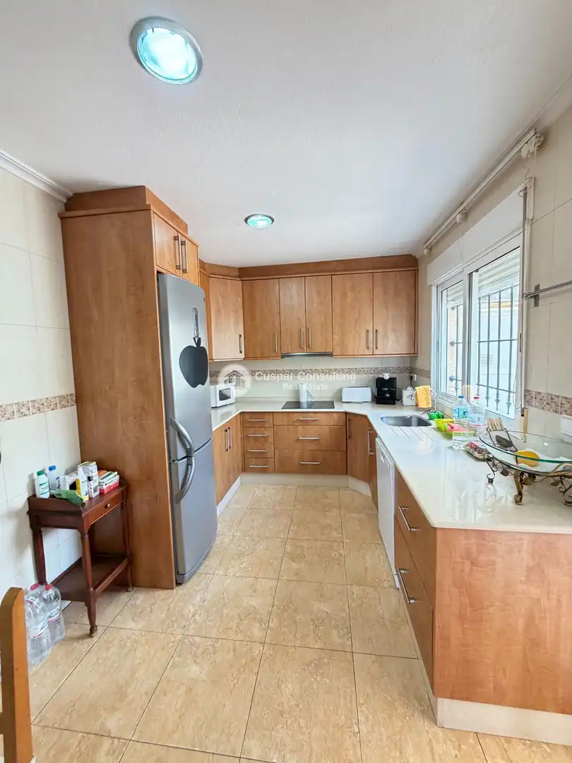 Cocina de Casa adosada en venta en San Pedro del Pinatar con Aire acondicionado, Calefacción y Terraza