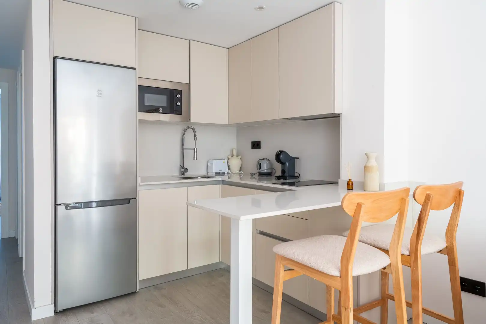 Cocina de Apartamento en venta en Málaga Capital