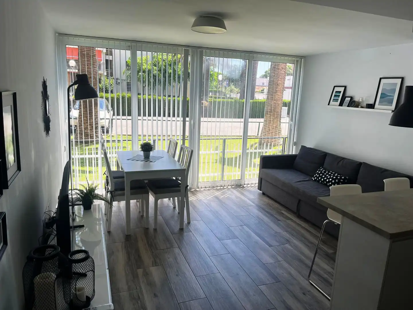 Sala de estar de Planta baja de alquiler en Cambrils con Aire acondicionado, Calefacción y Terraza