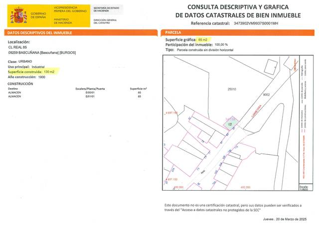Local comercial en Venta en Calle Real en Bascuñana
