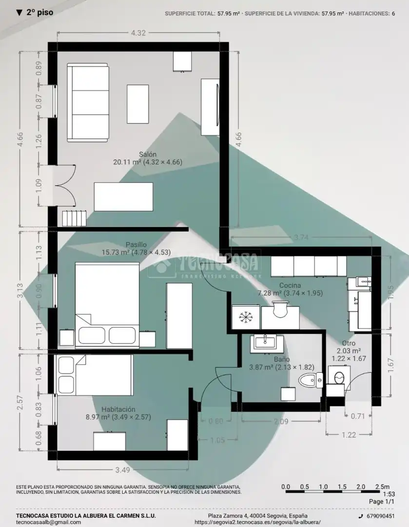 Wohnung zum Verkauf in Segovia mit Heizung