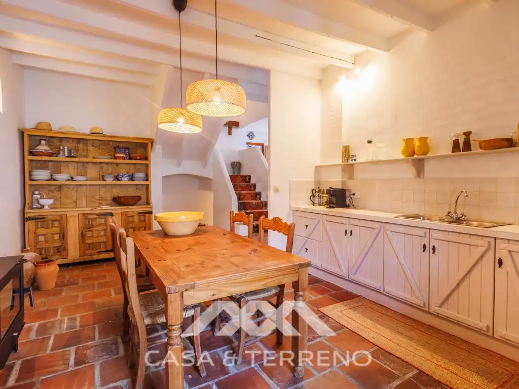 Cocina de Casa adosada en venta en Comares con Aire acondicionado, Terraza y Piscina