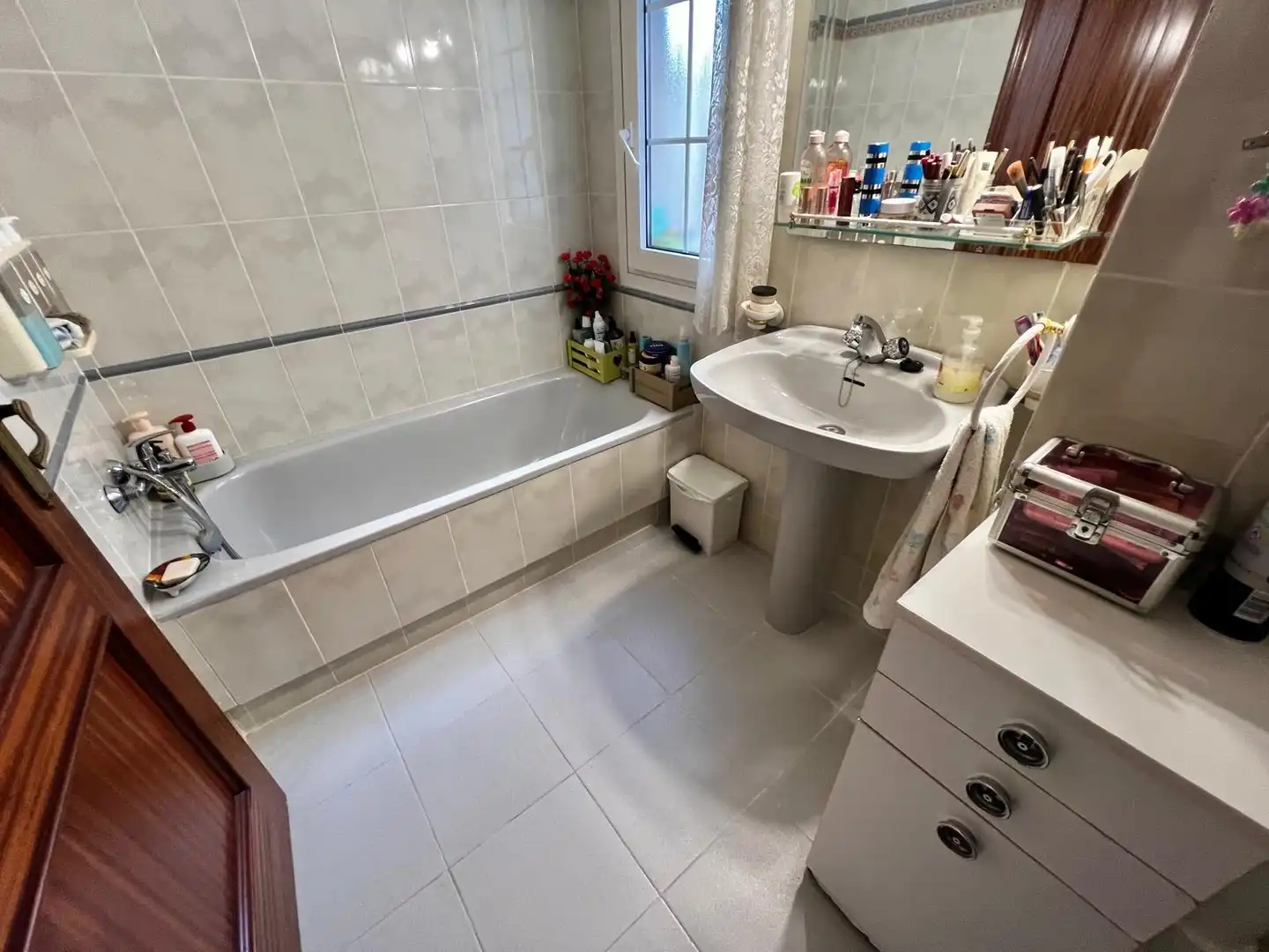 Bathroom of Flat for sale in Málaga  with Air Conditioner and Terrace