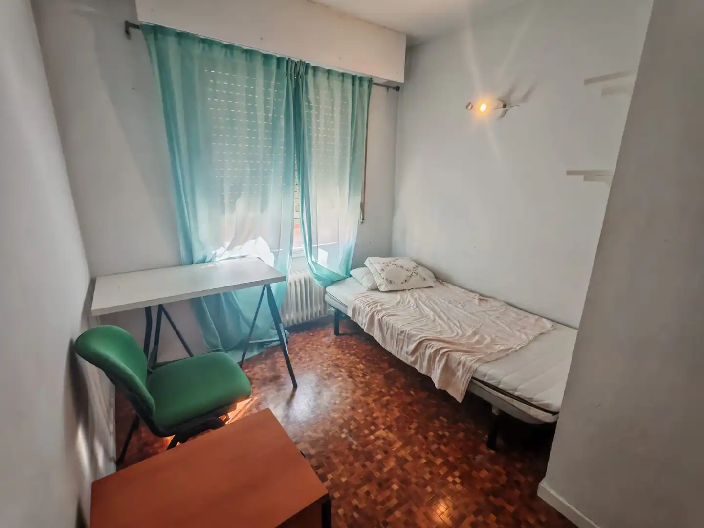 Bedroom of Flat for sale in Móstoles  with Heating, Parquet flooring and Terrace