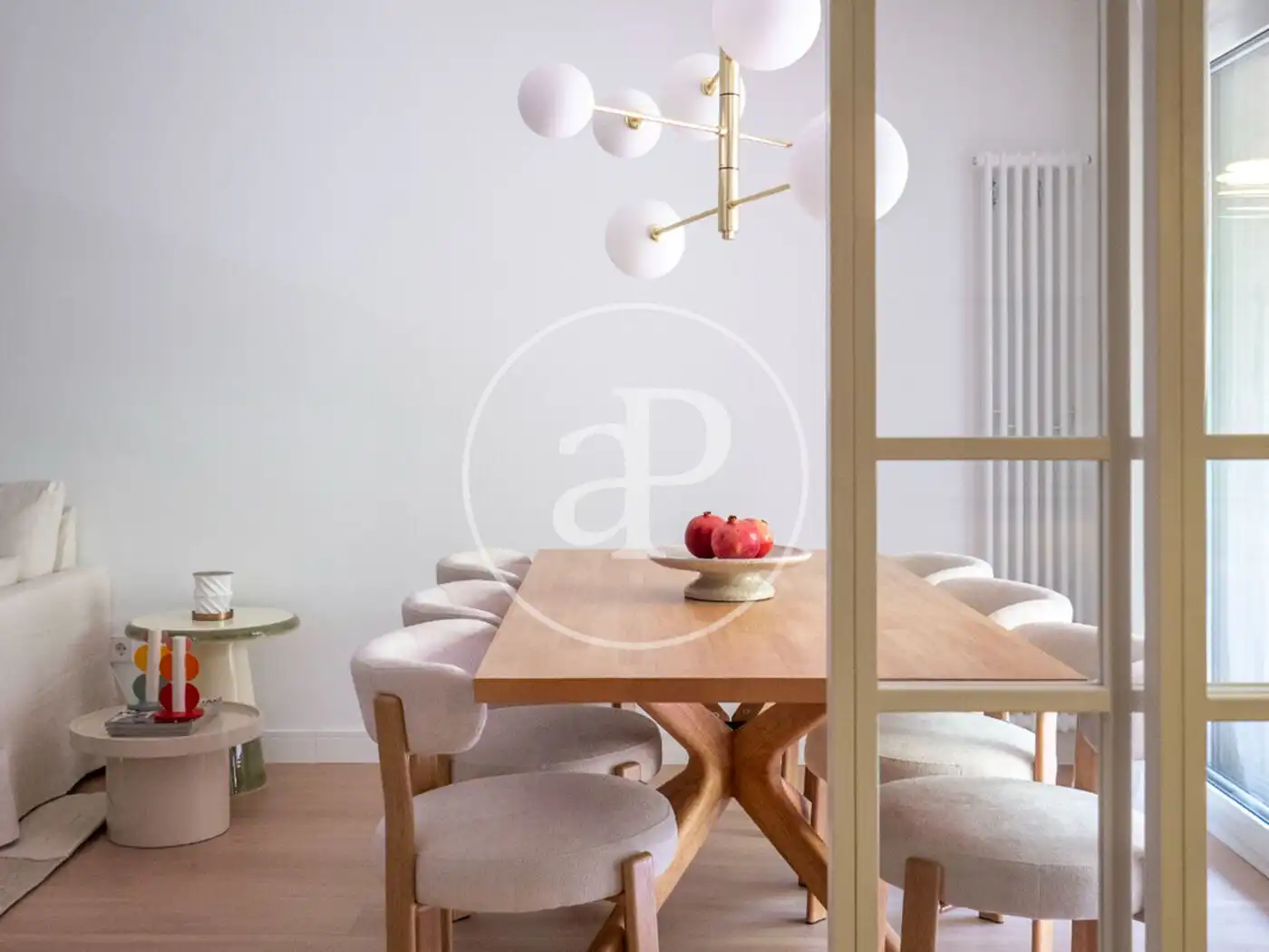 Esszimmer von Wohnung zum Verkauf in Madrid mit Klimaanlage, Heizung und Terrasse