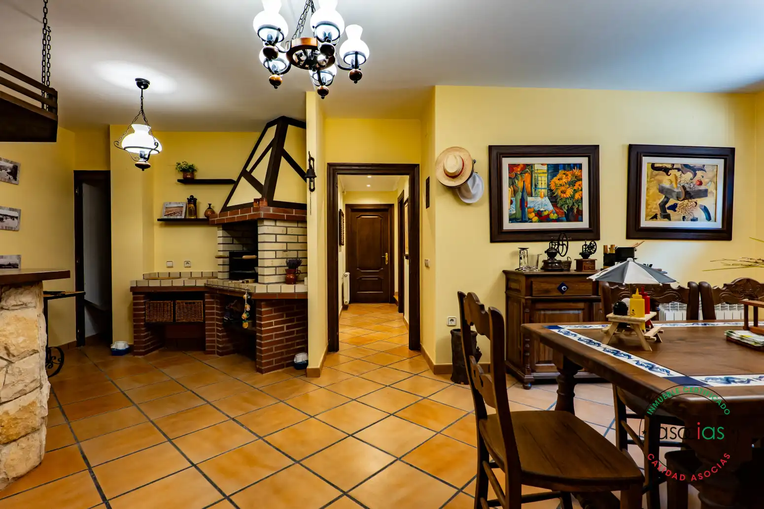 Comedor de Casa o chalet en venta en Gijón  con Calefacción, Terraza y Trastero