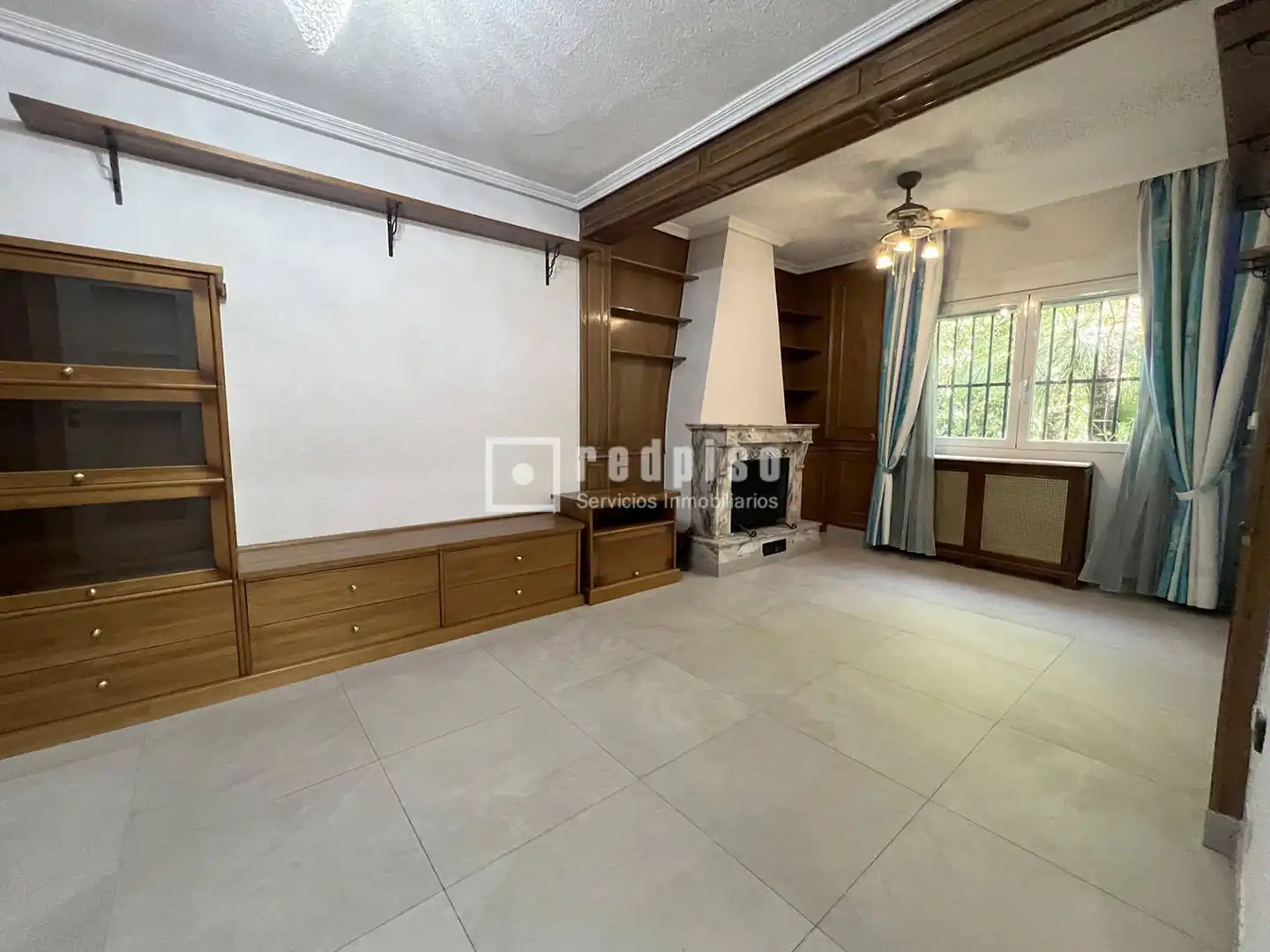 Wohnzimmer von Haus oder Chalet zur Miete in Madrid mit Heizung, Privatgarten und Terrasse