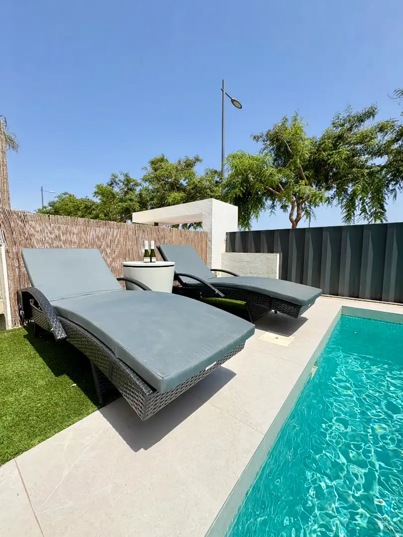 Terrassa de Casa o xalet en venda en Torre-Pacheco amb Aire condicionat, Calefacció i Jardí privat