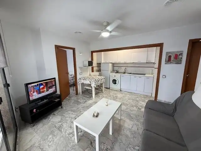 Wohnzimmer von Wohnungen zur Miete in Murcia mit Klimaanlage, Heizung und Terrasse