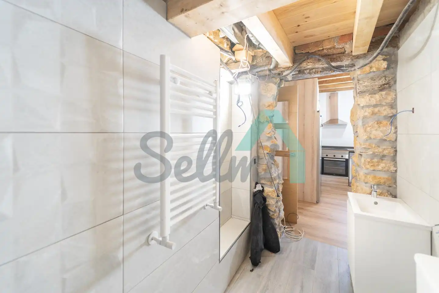 Bathroom of Houses for sale in Siero  with Heating, Private garden and Terrace