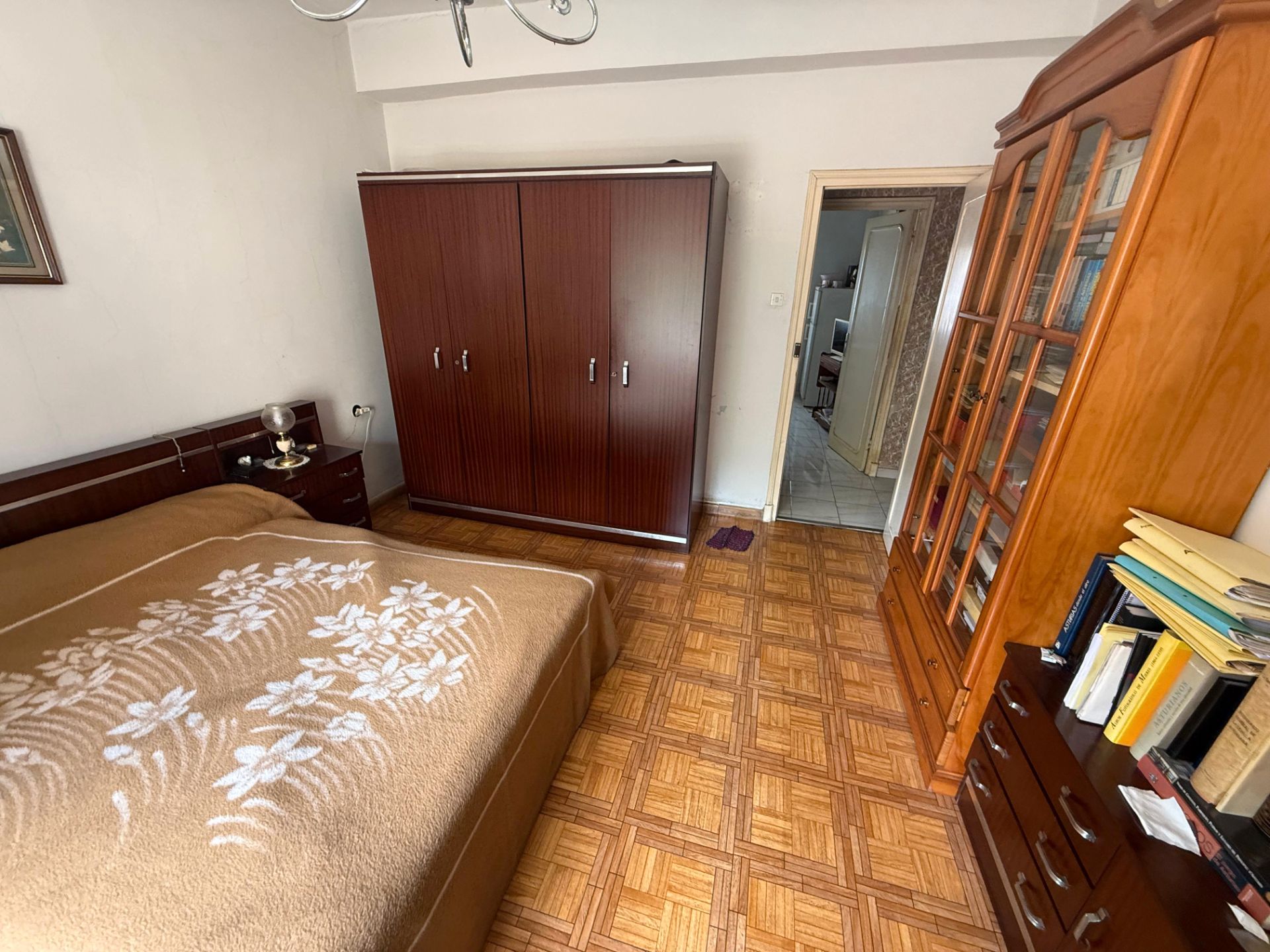 Bedroom of Single-family semi-detached for sale in Mieres (Asturias)  with Terrace and Furnished