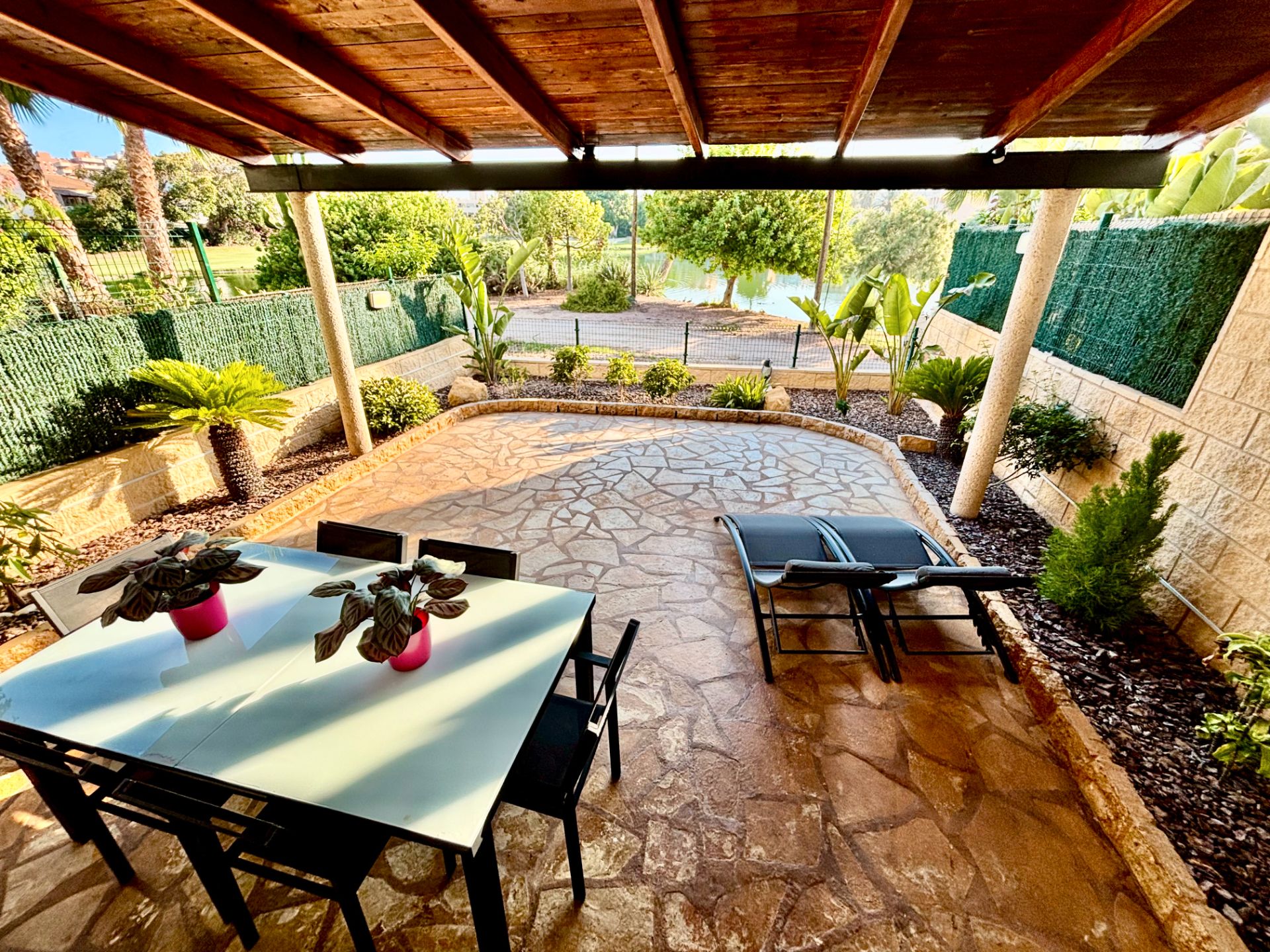 Terrace of Planta baja for sale in Alicante / Alacant  with Air Conditioner, Heating and Private garden