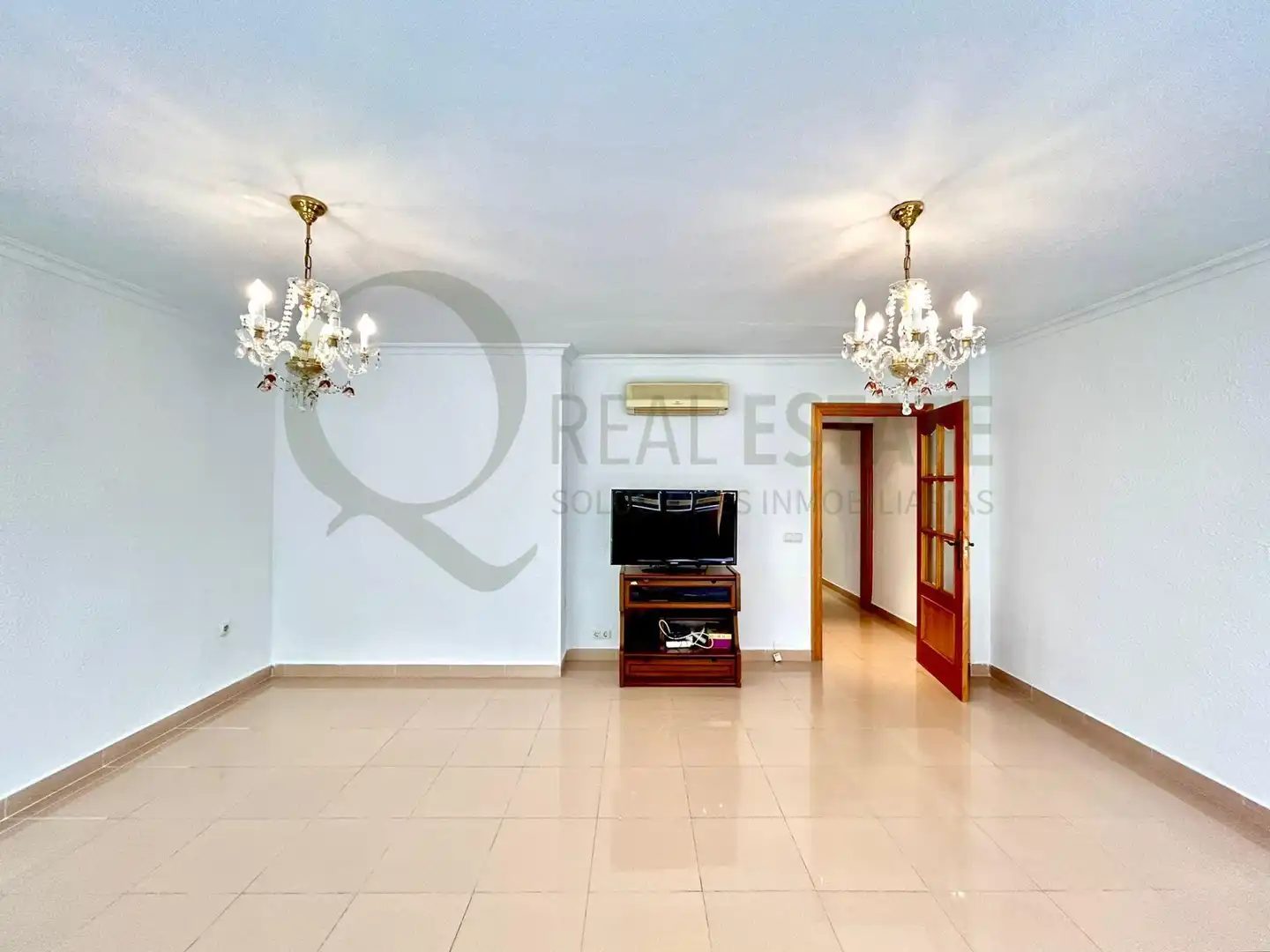 Sala de estar de Piso de alquiler en Alicante / Alacant con Aire acondicionado, Calefacción y Terraza