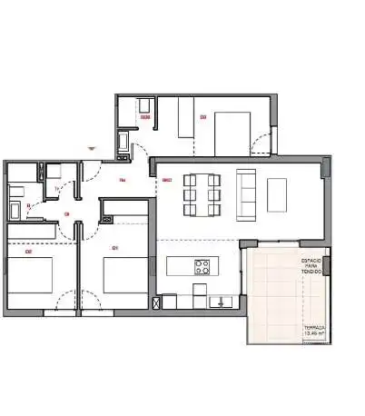 Wohnung mit Terrasse zum Verkauf in Cala Ratjada, imagen 12