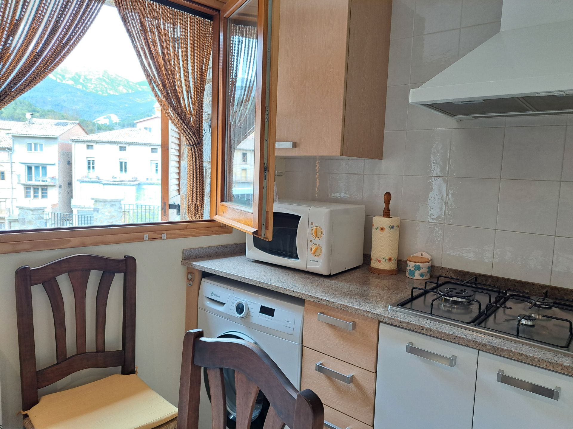 Kitchen of Planta baja for sale in La Pobla de Lillet  with Furnished
