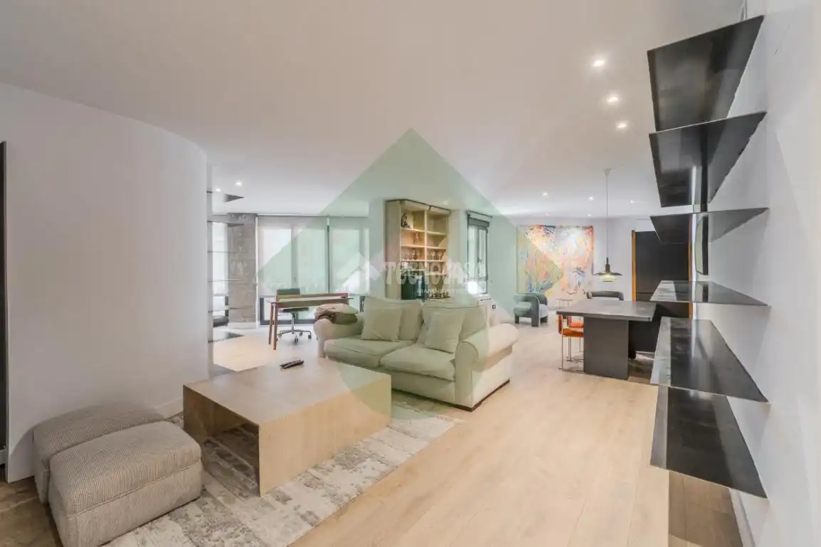 Sala de estar de Piso en venta en Madrid
