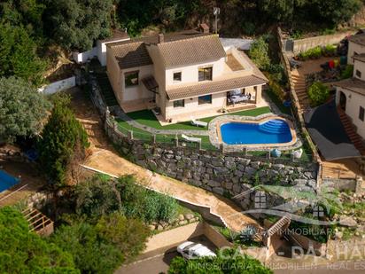 Exterior view of House or chalet for sale in Lloret de Mar  with Air Conditioner, Heating and Private garden