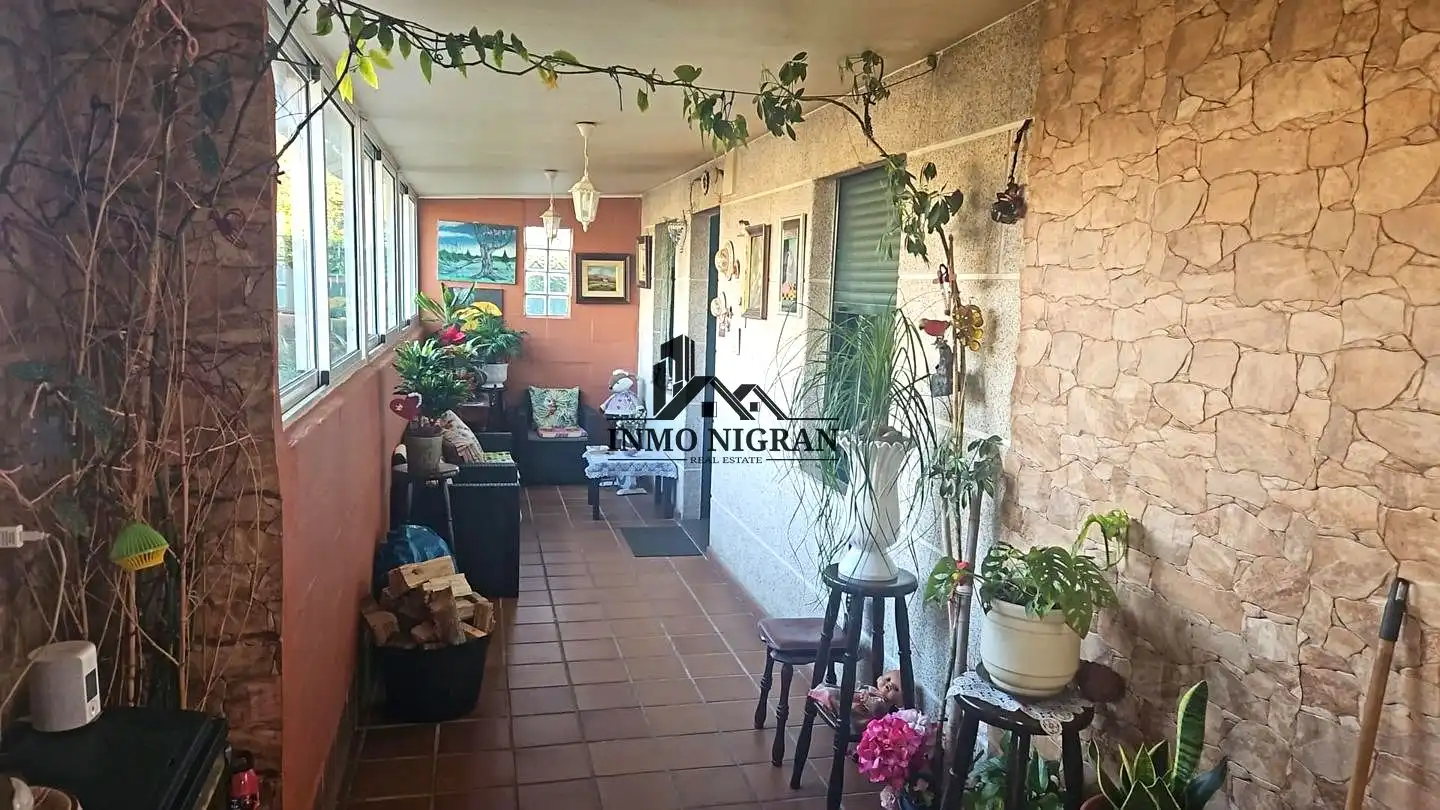 Jardín de Casa o chalet en venta en Nigrán