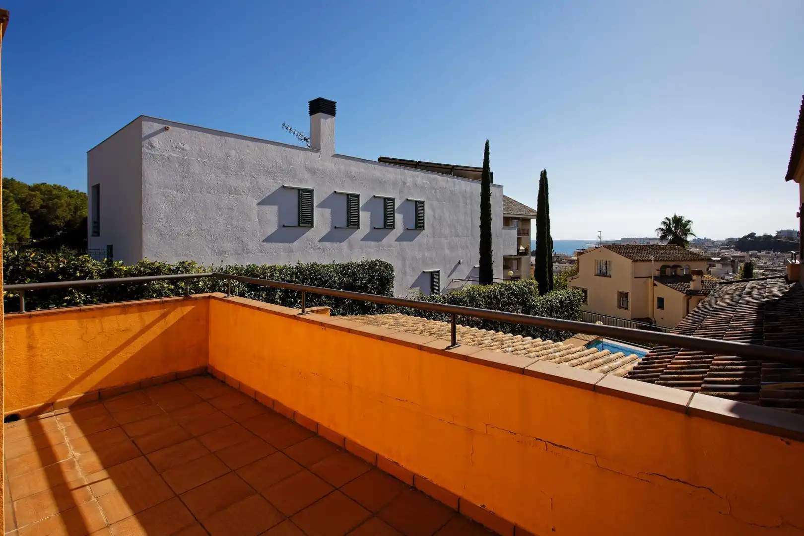 Terraza de Casa o chalet en venta en Centre
