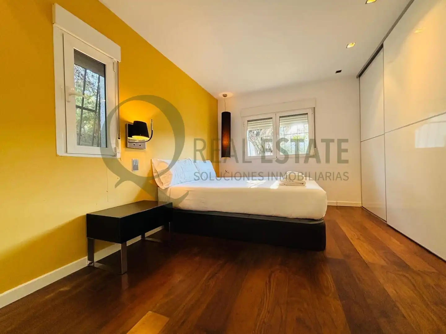 Bedroom of Houses for sale in Mutxamel  with Air Conditioner, Heating and Private garden