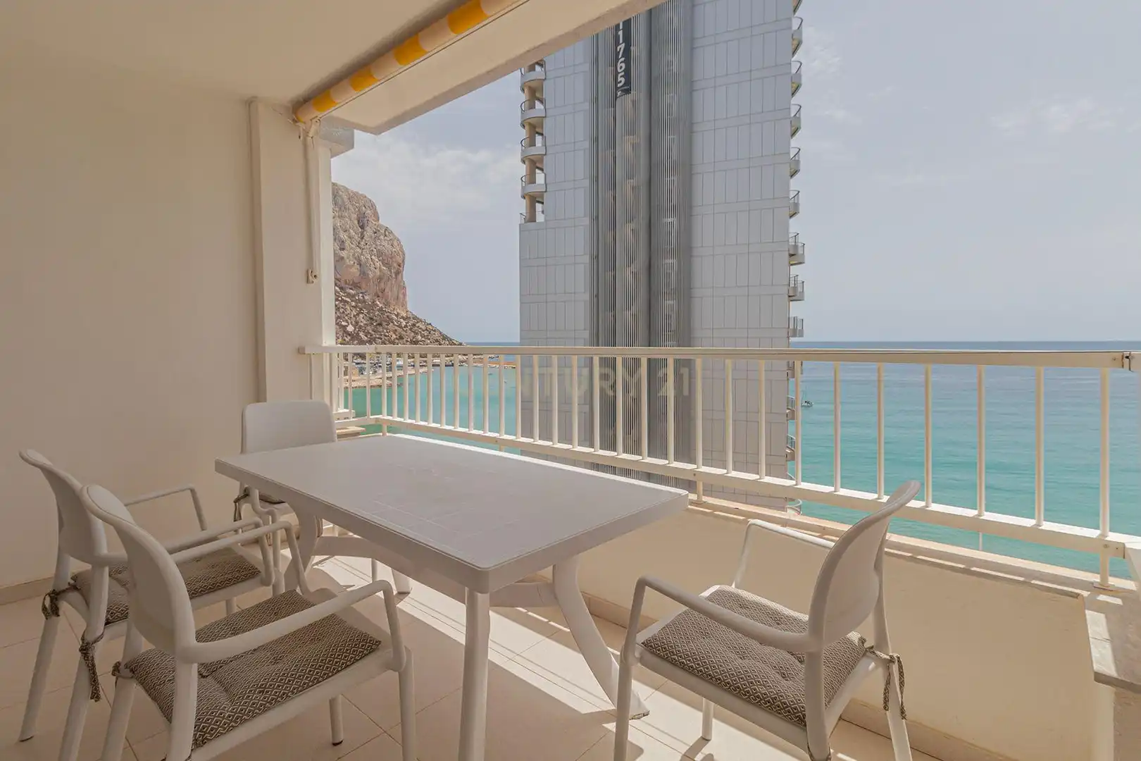 Terrassa de Apartament en venda en Calpe / Calp amb Aire condicionat i Piscina comunitària