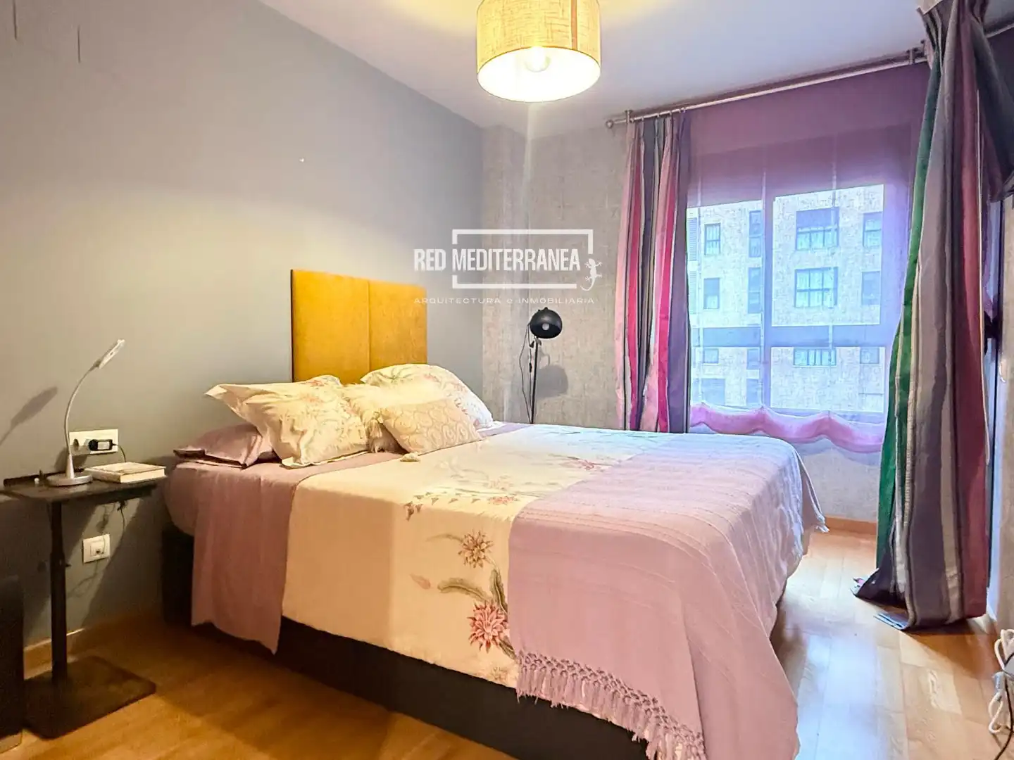 Bedroom of Flat for sale in Gandia  with Air Conditioner, Heating and Parquet flooring