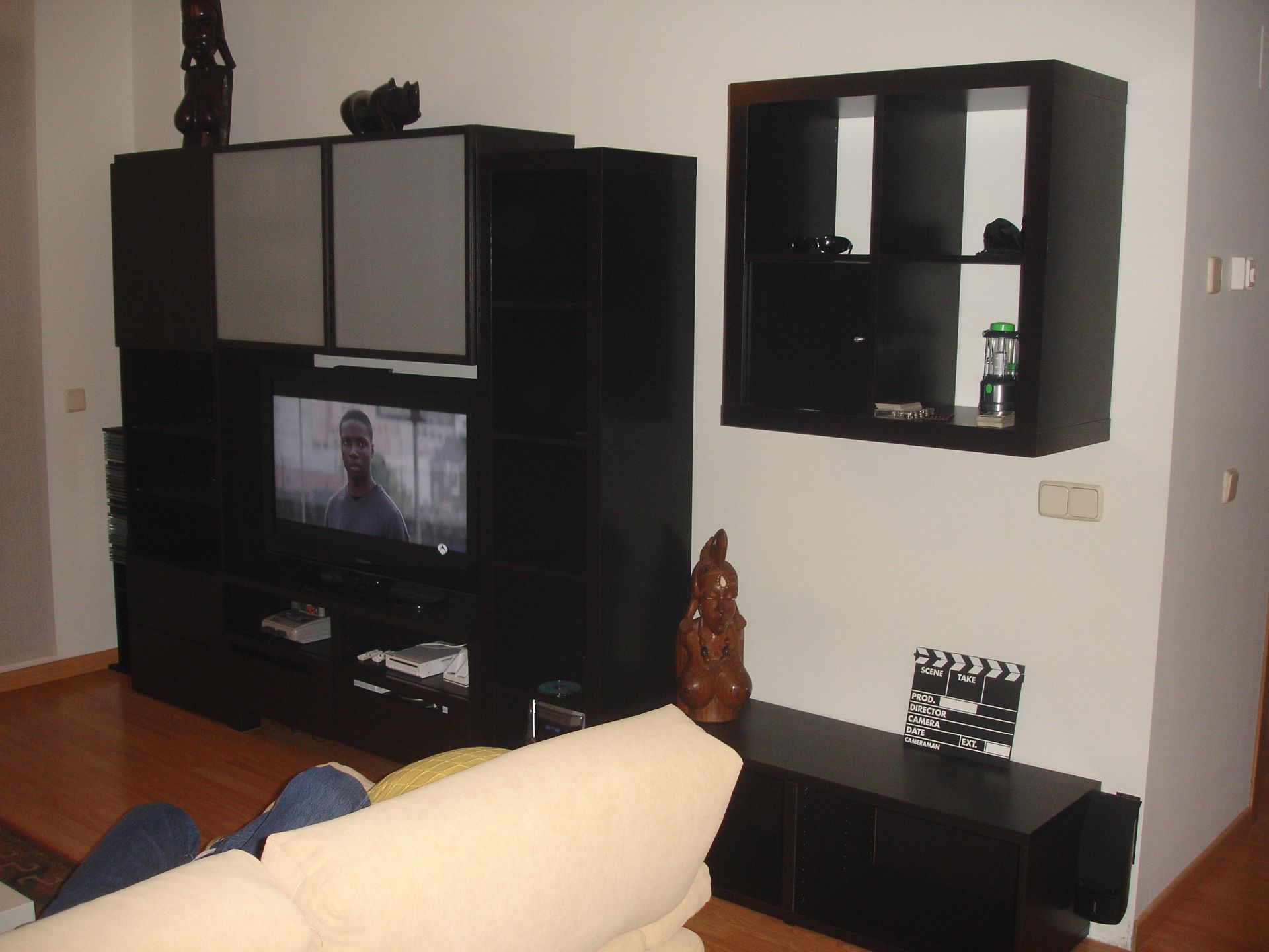 Living room of Flat to rent in Boadilla del Monte  with Air Conditioner, Heating and Parquet flooring
