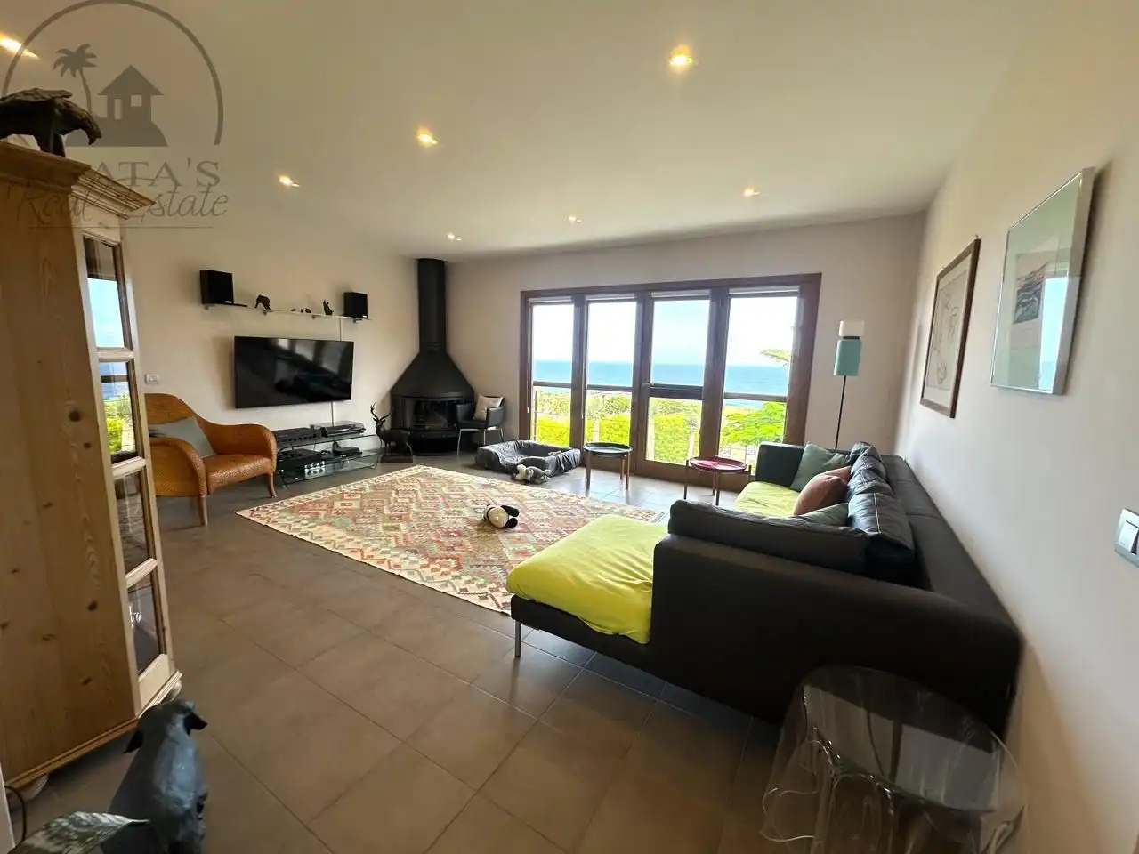 Sala d'estar de Casa o xalet en venda en Buenavista del Norte amb Jardí privat i Terrassa