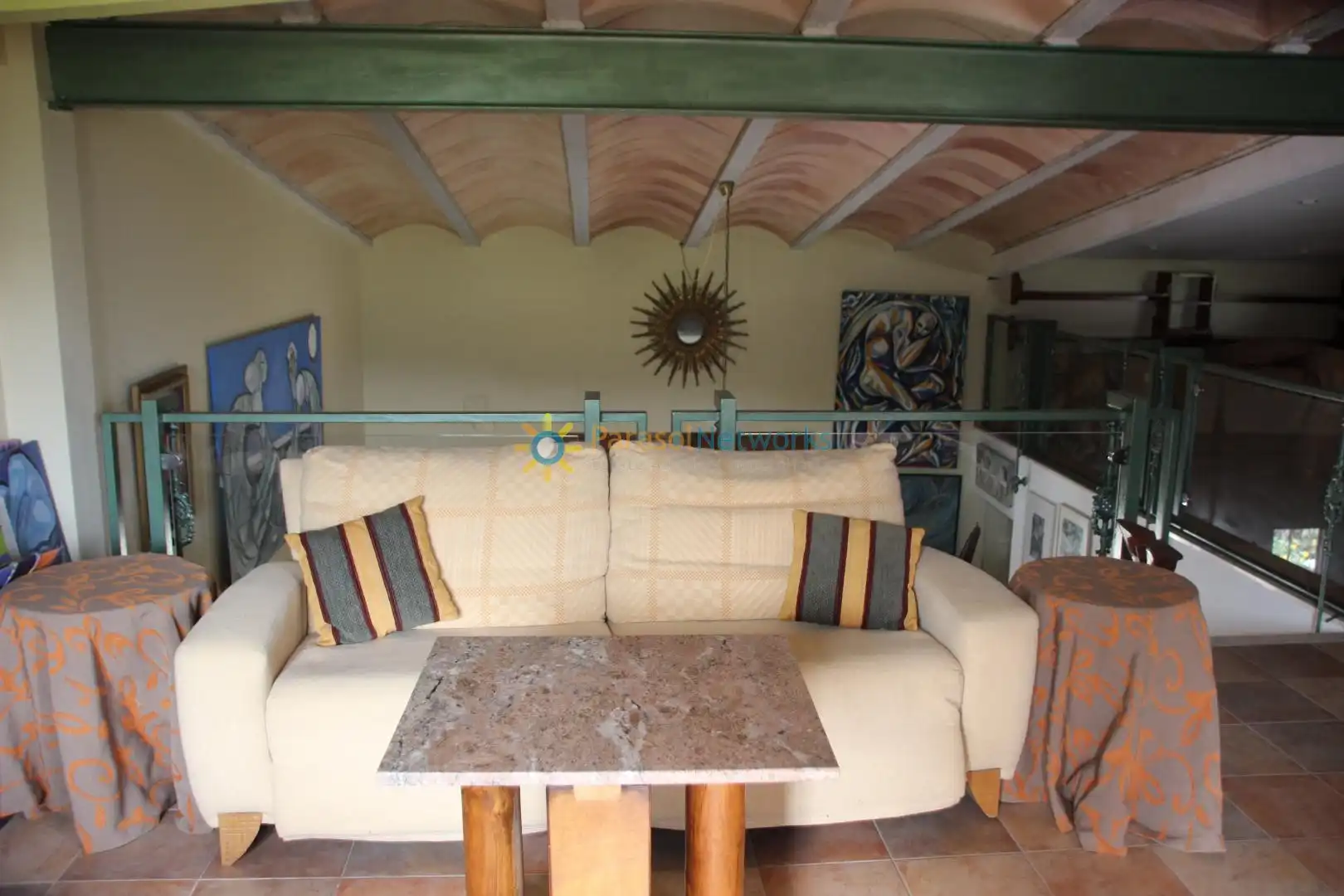 Terraza de Casa o chalet en venta en Llocnou de Sant Jeroni con Jardín privado, Terraza y Trastero