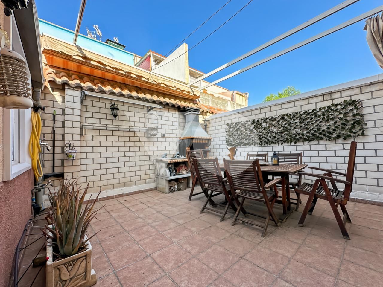 Terrassa de Casa adosada en venda en Torrejón de Ardoz amb Aire condicionat, Calefacció i Jardí privat