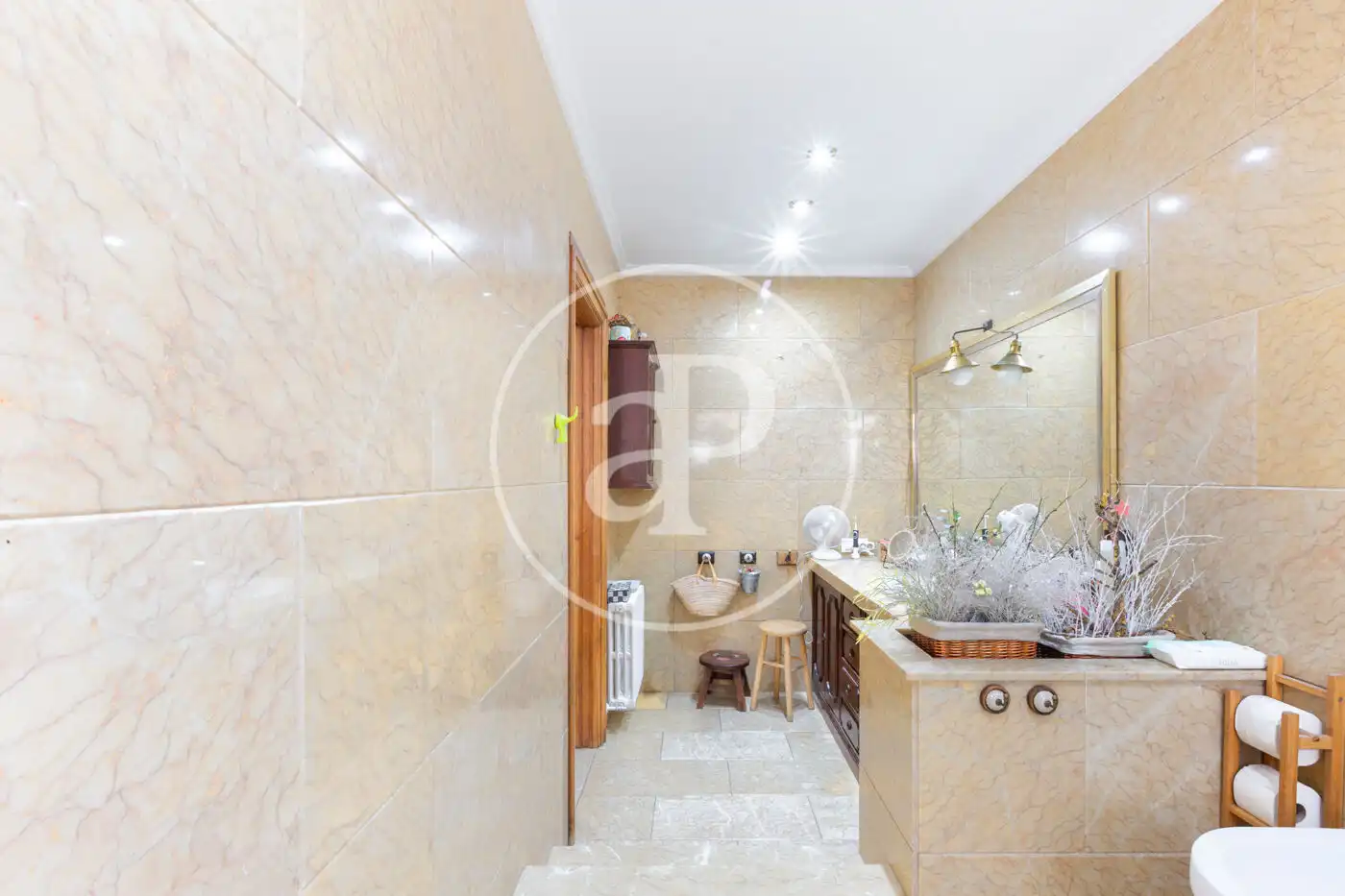 Baño de Ático en venta en Valencia con Aire acondicionado, Calefacción y Terraza