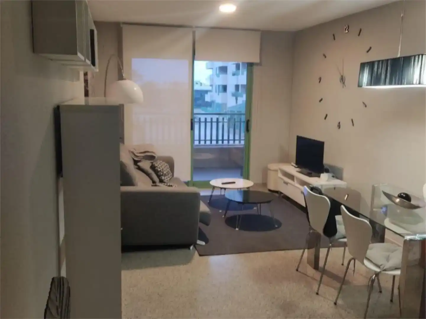 Living room of Flat for rent in Alboraya  with Air Conditioner, Swimming Pool and Balcony