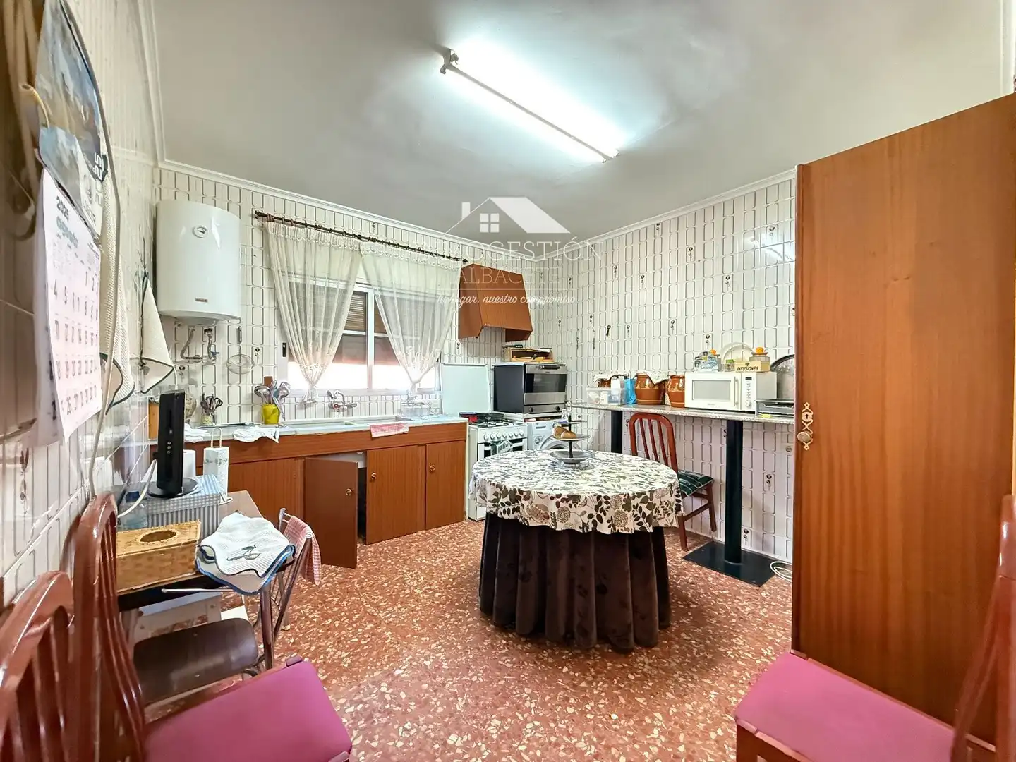 Cocina de Casa o chalet en venta en Albacete con Aire acondicionado, Calefacción y Jardín privado