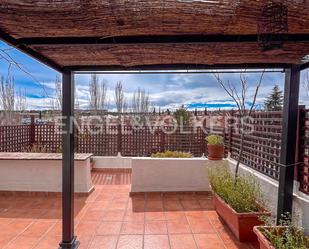 Terrace of Apartment to rent in Las Rozas de Madrid  with Air Conditioner, Heating and Private garden