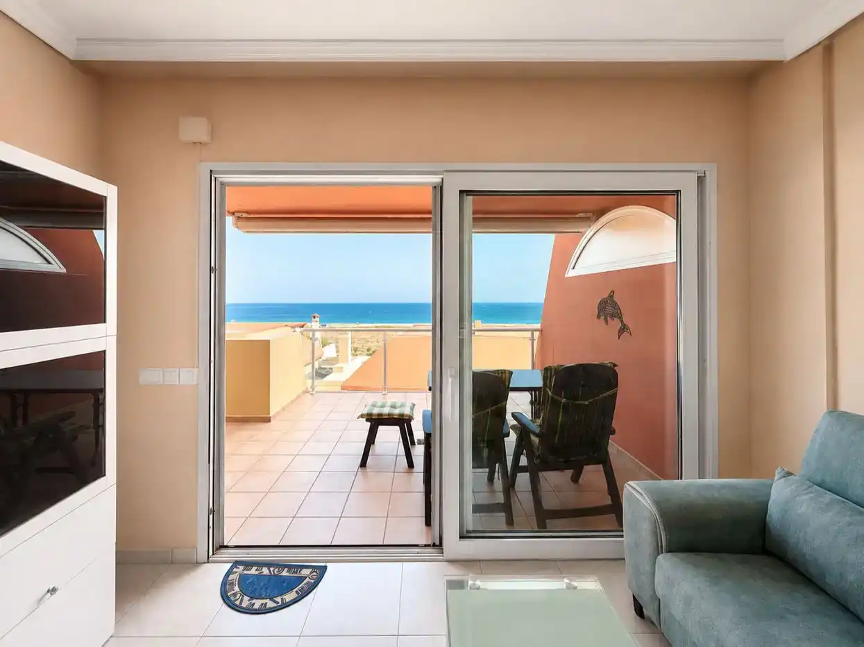 Terrace of Flat for rent in Pájara  with Air Conditioner, Furnished and Balcony