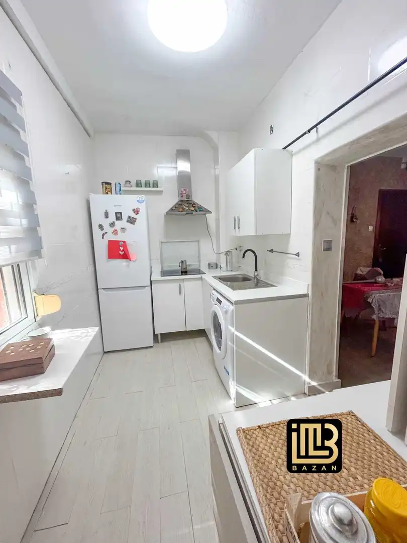 Kitchen of Flat for sale in Málaga  with Air Conditioner, Terrace and Furnished