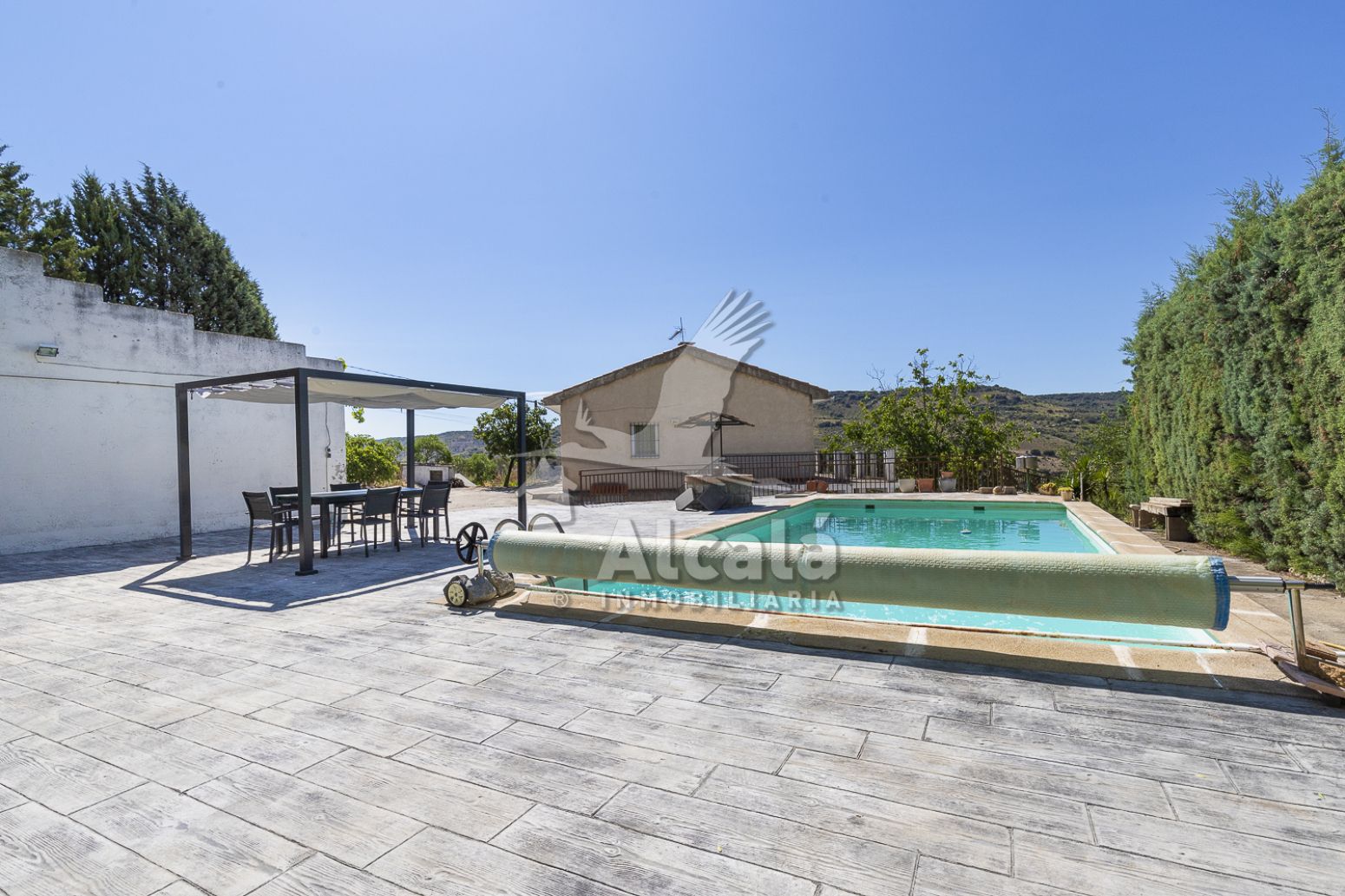 Exterior view of House or chalet for sale in Loranca de Tajuña  with Heating, Private garden and Terrace