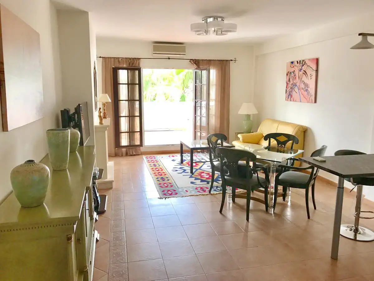 Living room of Apartments for rent in Marbella  with Air Conditioner, Furnished and Balcony