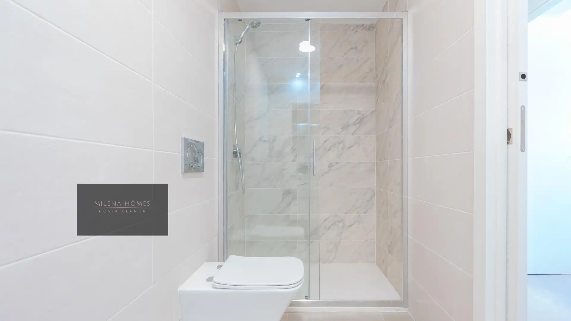 Bany de Apartament en venda en Orihuela amb Aire condicionat, Calefacció i Jardí privat