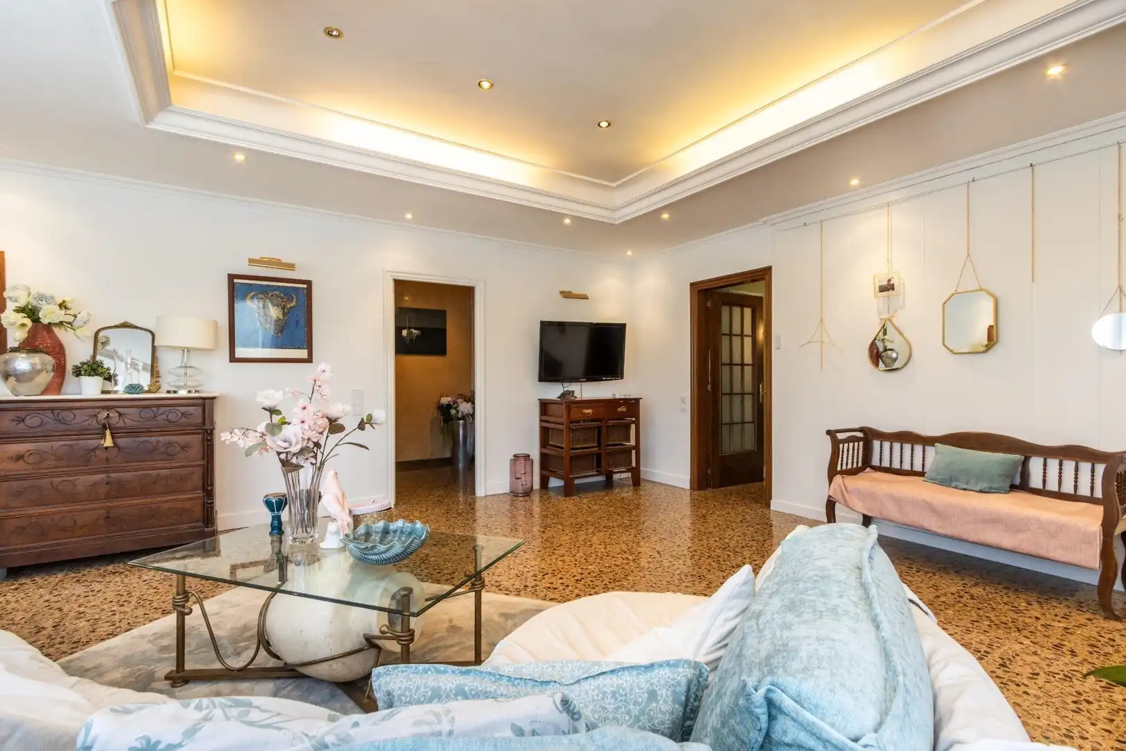 Sala de estar de Casa o chalet en venta en Terrassa con Aire acondicionado, Calefacción y Jardín privado
