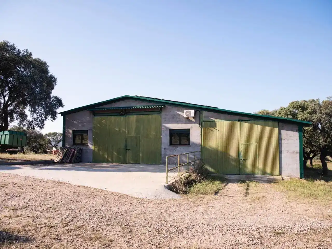 Vista exterior de Finca rústica en venda en Garvín amb Aire condicionat, Jardí privat i Piscina