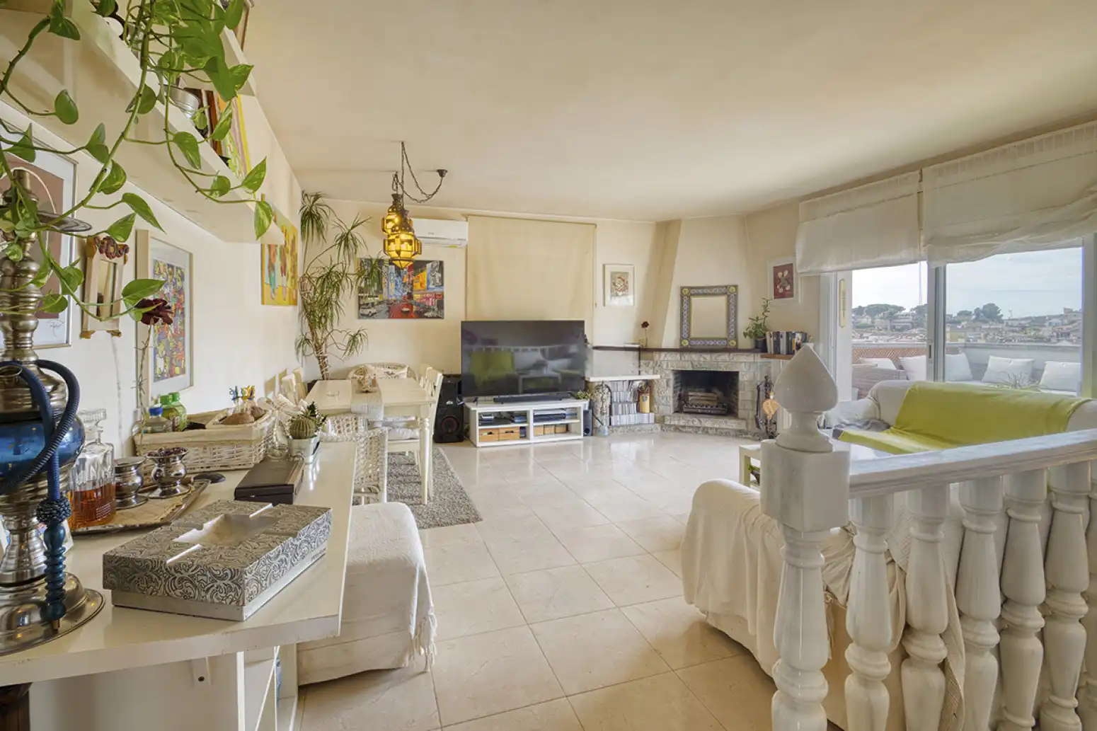 Sala de estar de Casa o chalet en venta en Calafell con Terraza y Piscina