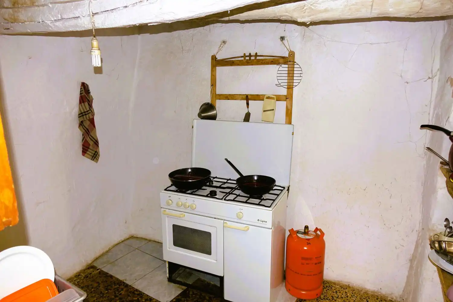 Cuina de Casa o xalet en venda en La Taha amb Terrassa i Balcó