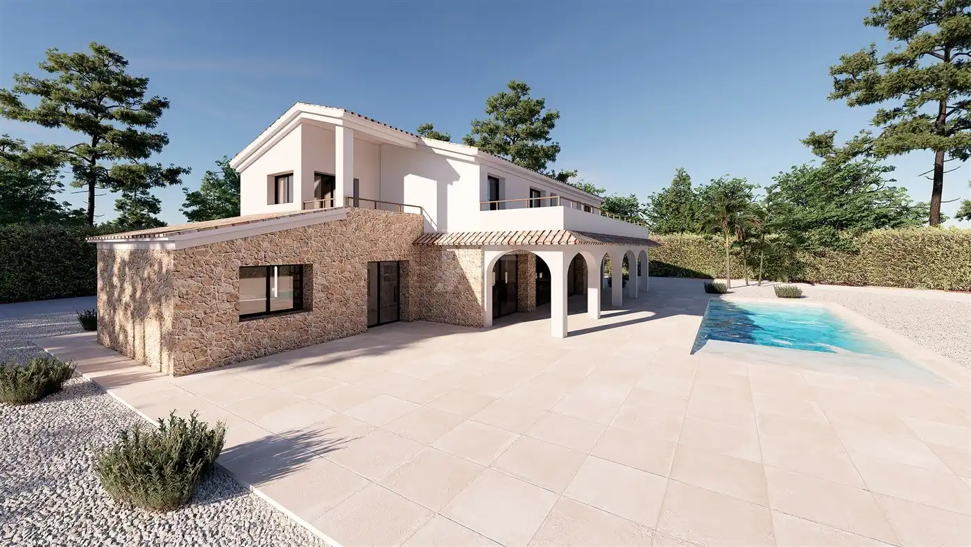 Country house with pool for sale in Benissa pueblo, imagen 2
